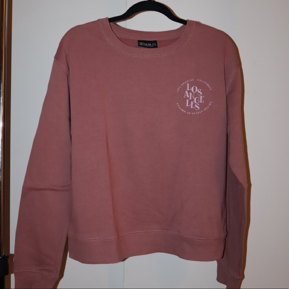 Cotton On Mauve Crew Neck